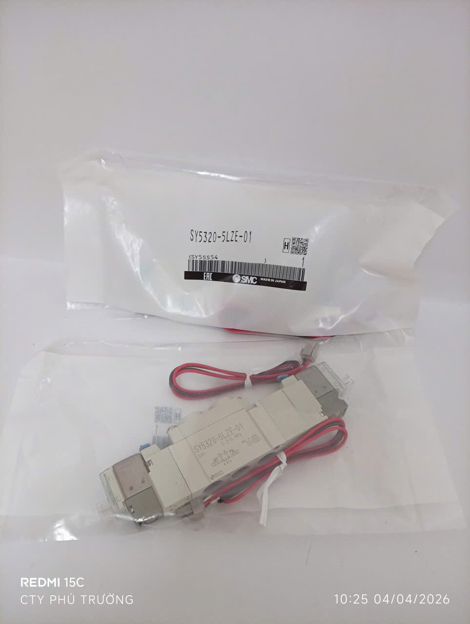 Van điện từ SMC SY5320-5LZE-01 tại Điện Tử Phú Trường